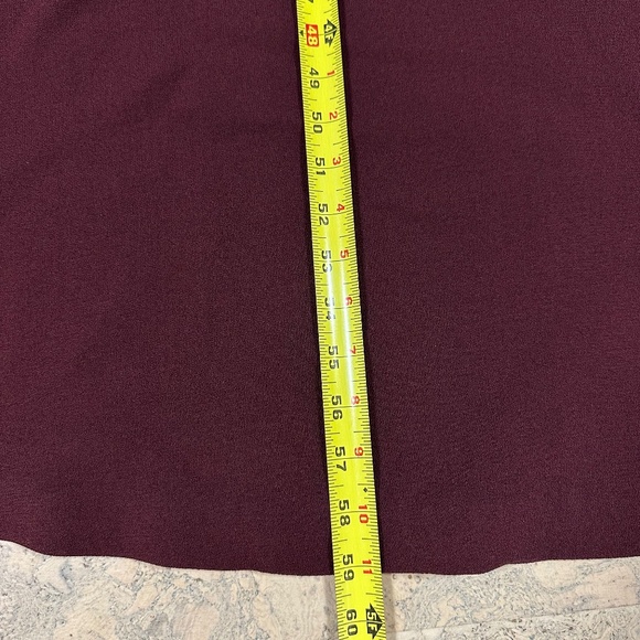 Vintage Nicole Miller Evening Gown Burgundy Size 6 Mid-90s Tag Still On - Picture 10 of 13